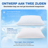 Budino® Perfect Fit Traagschuim Hoofdkussen