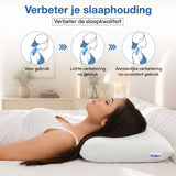 Budino® Breeze Traagschuim Hoofdkussen